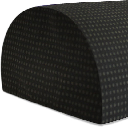 Half Moon Pillow for Leg Elevation | Ankle Knee Neck and Lumbar Support Bolster | Non-slip Removable Washable Cover by Comfort Home