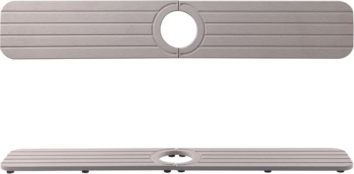 Water Absorbing Stone Kitchen Sink Mat Faucet Splash Guard for Bathroom