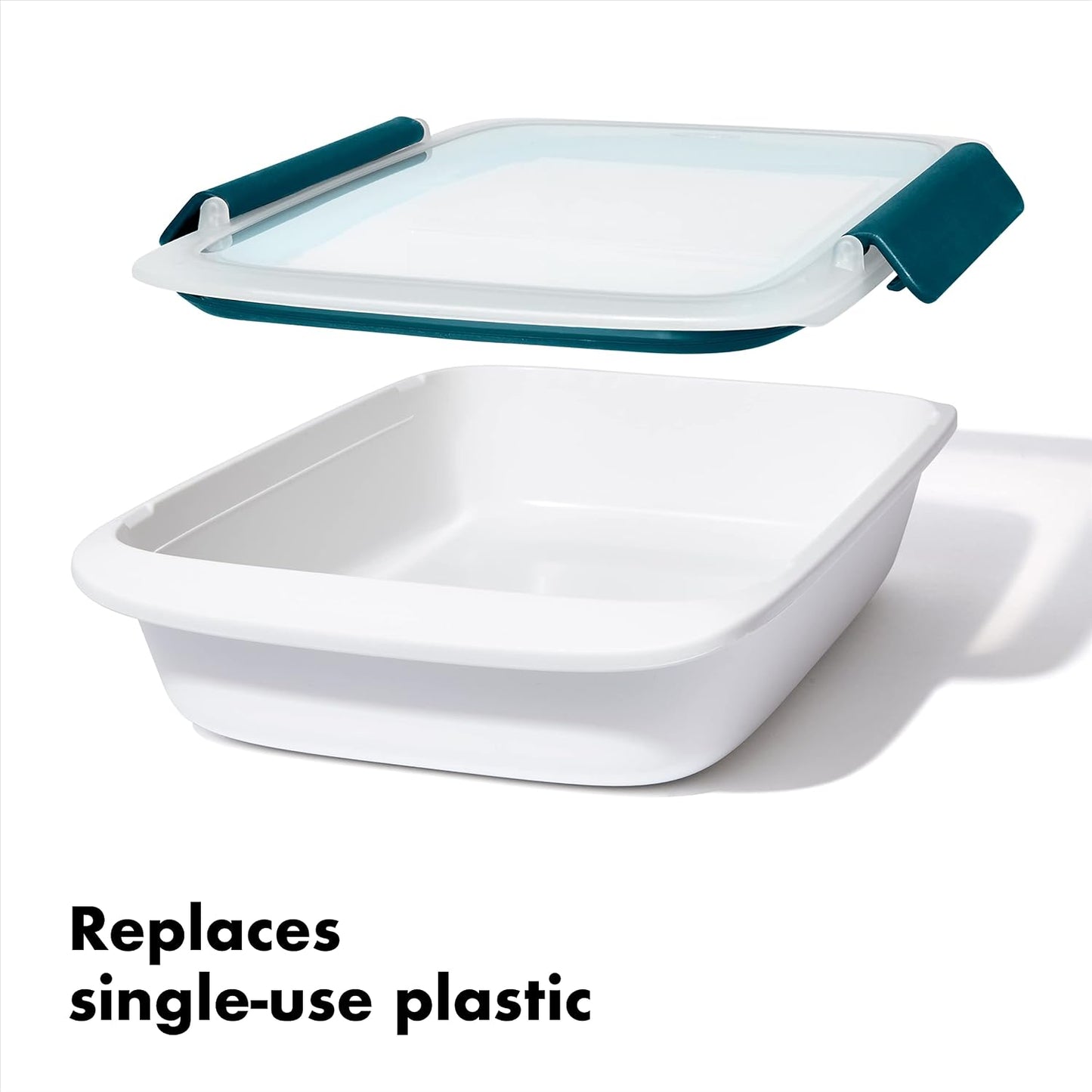 OXO Good Grips Prep and Go Container With Colander - Ocean Blue