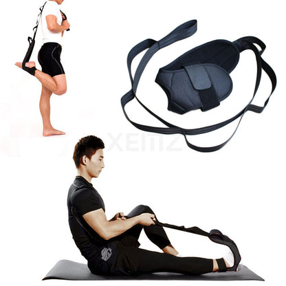 Foot and Calf Stretcher for Plantar Fasciitis, Achilles Tendonitis, Heel Spurs, Drop Foot, Leg Hamstring Stretcher Ankle Stretch Bands, Yoga Stretching Strap for Improve Strength, Pain Relief (1)