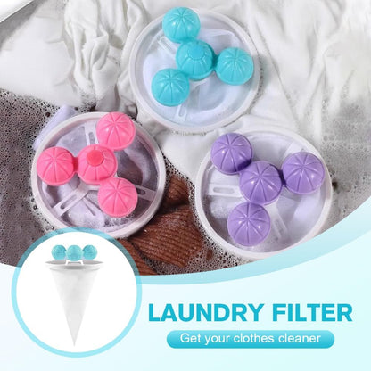 3/6/9PCS Washing Machine Lint Catcher, Pet Hair Remover for Laundry (3)