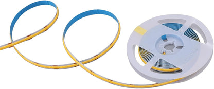 COB LED Strip Light, LED Lights with Motion Sensor, IP65 Water Proof Gesture Control Warm White Strip Night Light for Under Cabinet Bed TV Lighting, Each Emits 800lm (3 Meter)