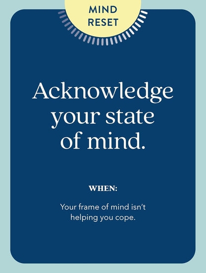 The Stress Resets Deck: 50 Cards to Help You Feel Better in Minutes