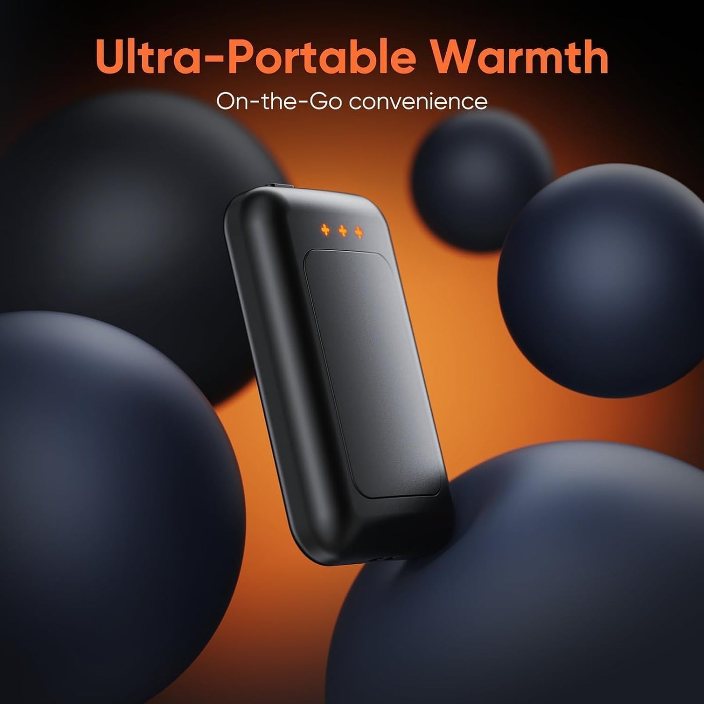 Hand Warmers, Hand Warmers Rechargeable, Reusable Portable Electric Hand Warmer, Fast Intelligent Heating in 1 Second, Gifts for Christmas, Outdoor, Golf, Hunting, Camping Accessories