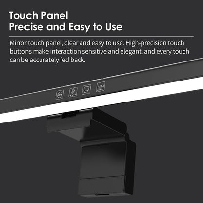 BY-J [2025 Upgraded Version Eye Protection Study Desk Lamp Student Desk Bedside Dressing Table Magnetic Wall-Mounted 42cm Long Cool Light Rechargeable Student Dormitory Children's Reading Light