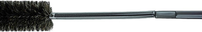 KONEX Flexi-Clean Pro Flexible Dryer Vent Cleaning Brush – 33” Long Horsehair Coil & Lint Trap Cleaner for Refrigerator Coils, Dryer Vents, Appliance Maintenance & Tight Spaces