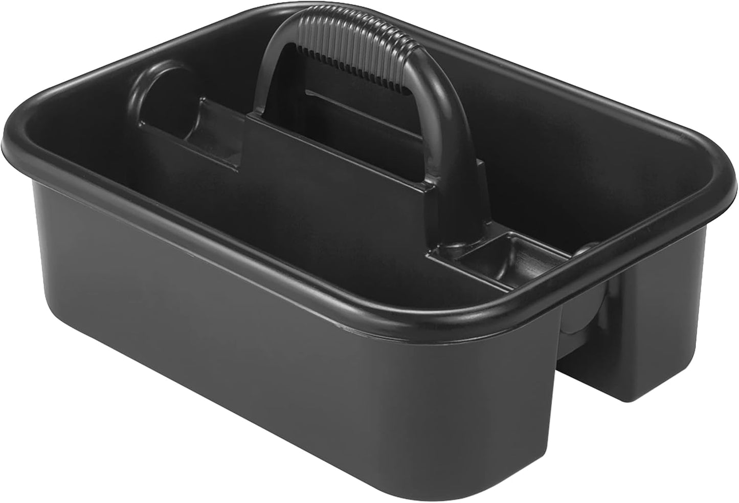 Akro-Mils 09185 Plastic Tote Tool & Supply Cleaning Caddy with Handle, (18-3/8-Inch x 13-7/8-Inch x 9-Inch), Blue (09185BLUE)