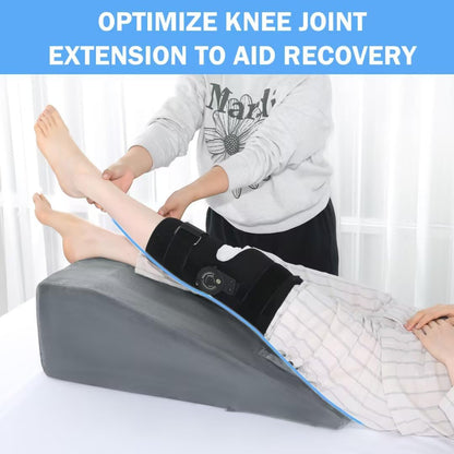 ROYALAY Leg Elevation Pillows for After Surgery, Knee Surgery Recovery Equipment with Handle, Leg Lifter Blood Circulation, Knee Replacement Recovery Aids for Hip Foot Ankle, Single
