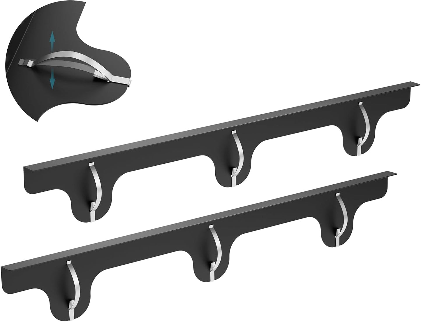 Stove Gap Covers, 2 Pack Stainless Steel Stove Gap Filler Black | Heat Resistant Oven Gap Filler Adjustable Length Range Trim Kit Non-Slip Stove Guard Between Stove Top & Counter