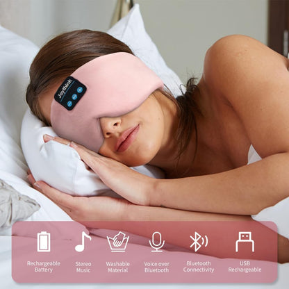 Joythink Sleep Headphones Bluetooth Sleep Mask Silk Headband Earphones Bluetooth Eye Mask for Sleeping On Side Blackout Soft Sleep Earphones Music Kids Children Eye Cover Purple