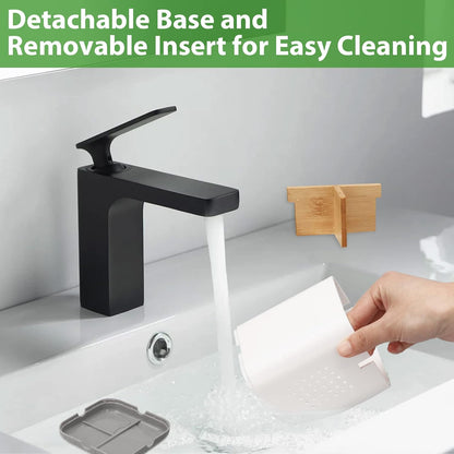 Boperzi Toothbrush Holders, Kids Toothbrush Holder with Drainage, Detachable Anti-Slip Electric Toothbrush Holder, Toothpaste Organizer Storage Caddy for Bathroom Countertop, Shower, Kitchen, Vanity