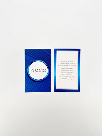 The Gift of Presence Card Deck: 50 Mindfulness Invitations for Being in the Moment, Building Resilience and Reducing Stress
