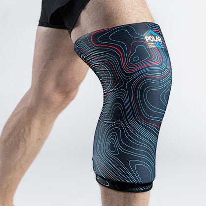 Brownmed Polar Ice Hot/Cold Therapy Sleeve, Soft Gel Lining, Small/Medium