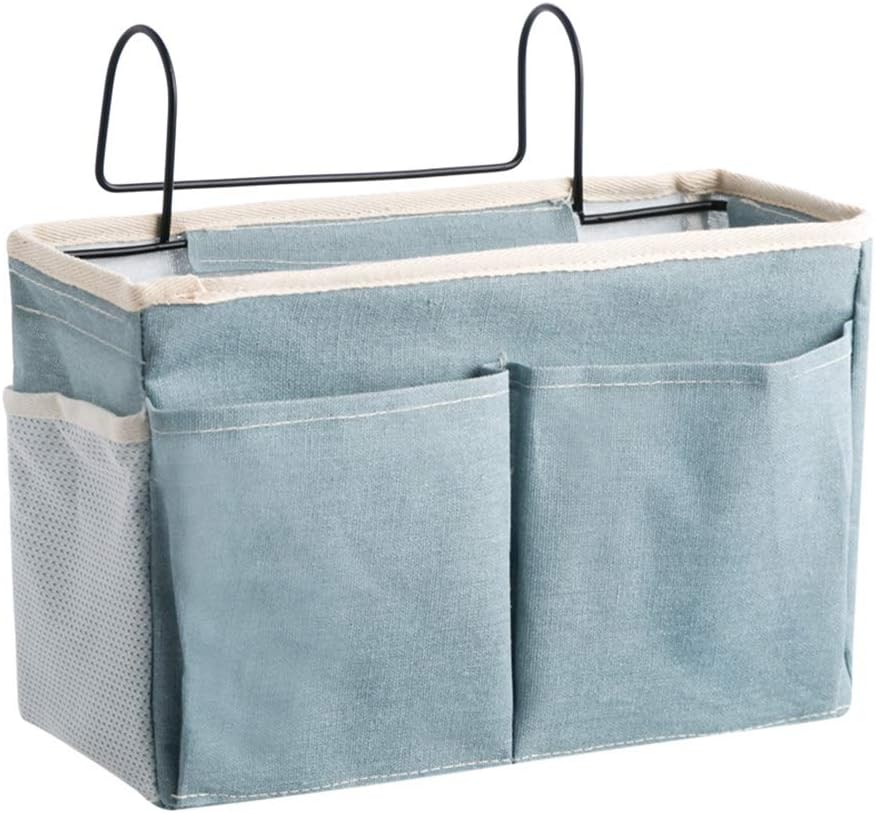 Arinda Bedside Storage Bag Hanging Organizer Bedside Caddy for Bunk Dorm Rooms Bed Rail
