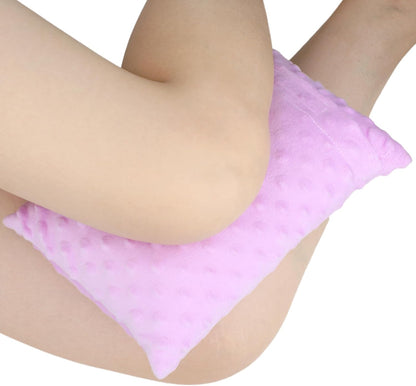 Comfortable Padding Knee Pillow for Side Sleepers Leg Support Pillows Hip Replacement Back Pain Relief Pressure off After Surgery between Thighs Joints Side Sleeping Men Women, Painting Flower