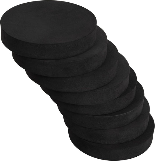 MyLifeUNIT EVA Shock Absorbing Washer Pads, Anti-Vibration Washer Mat Protector for Washing Machine Dryer Treadmill (8 Pack)
