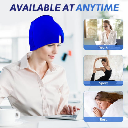 Migraine Relief Cap, Soothing Headache Ice Face Mask Products