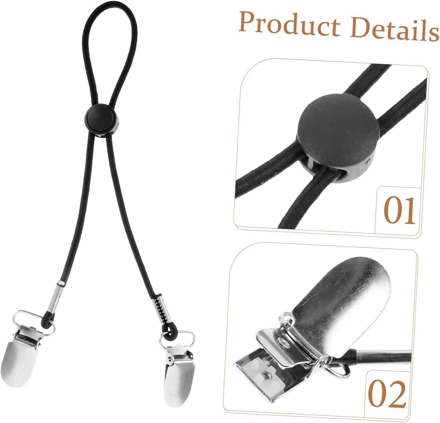 Levemolo 6Pcs Adjustable Bed Sheet Clips Straps Elastic Holders for Fitted Sheets Mattress Corner Fasteners Prevent Slipping and Movement