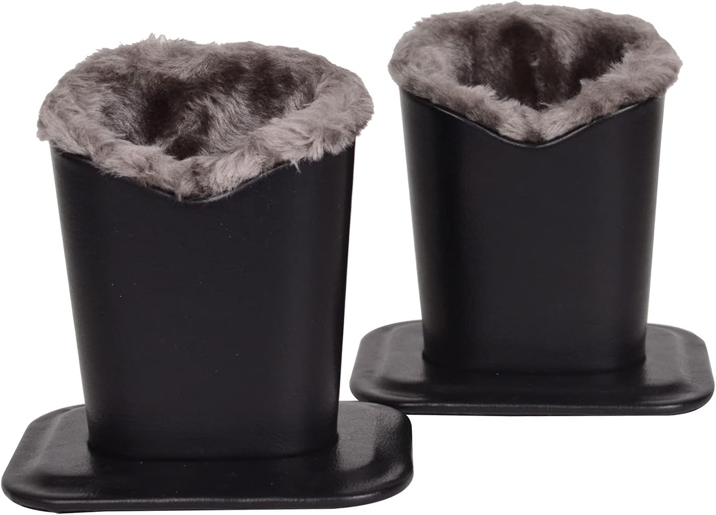 Pack of 2 Soft Plush Lined Eyeglasses Holder Stand Protective Glasses Holder Stand