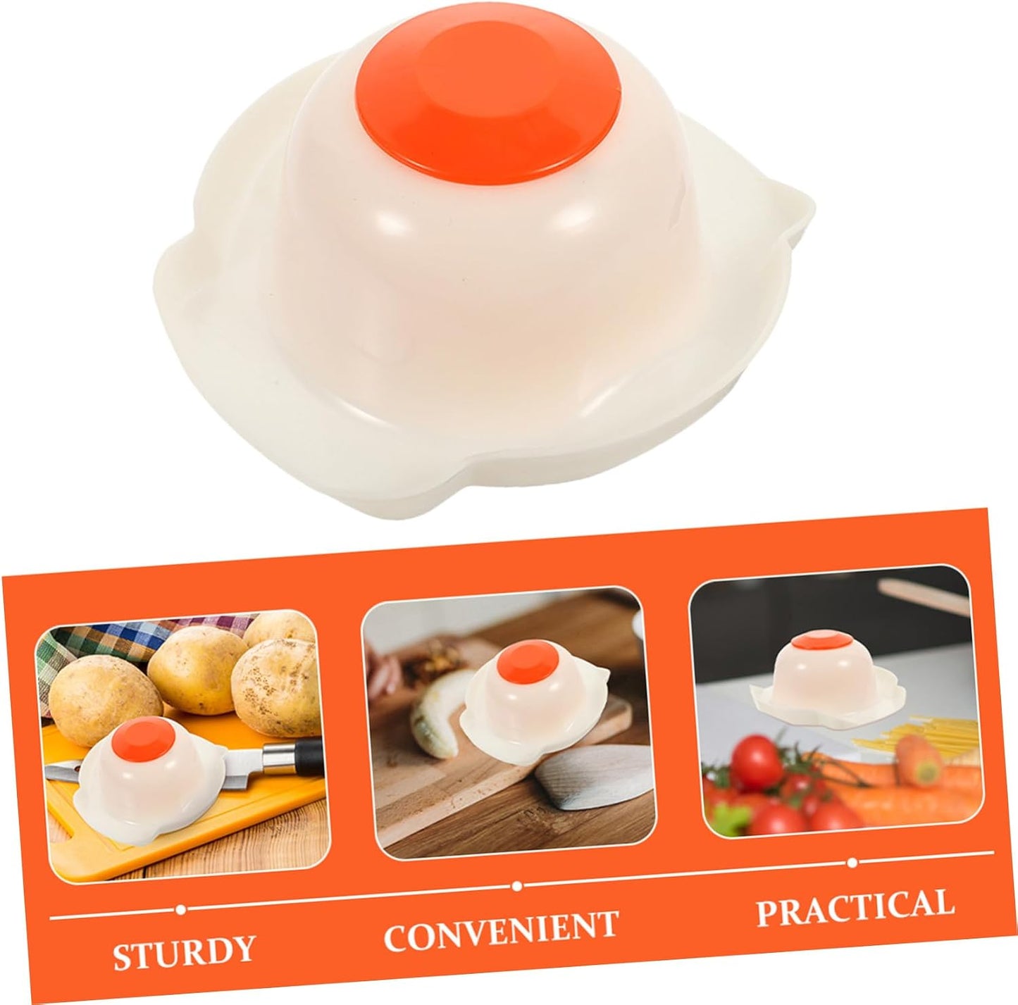 Food Safety Holder for Vegetable Slicer Mandoline Hand Guard Kitchen Grater Protector 4.40X4.13X2.16 Inch Safe Hand Protector for Cutting and Slicing Vegetables
