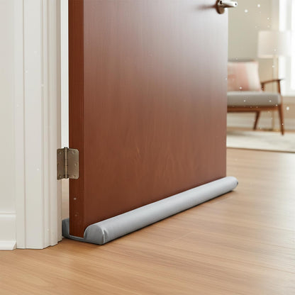 Door Draft Stopper Bottom Seal Strip | Energy-saving weather stripping for doors. Adjustable door sweeps & draft blockers. Noise-blocking door seal insulation.