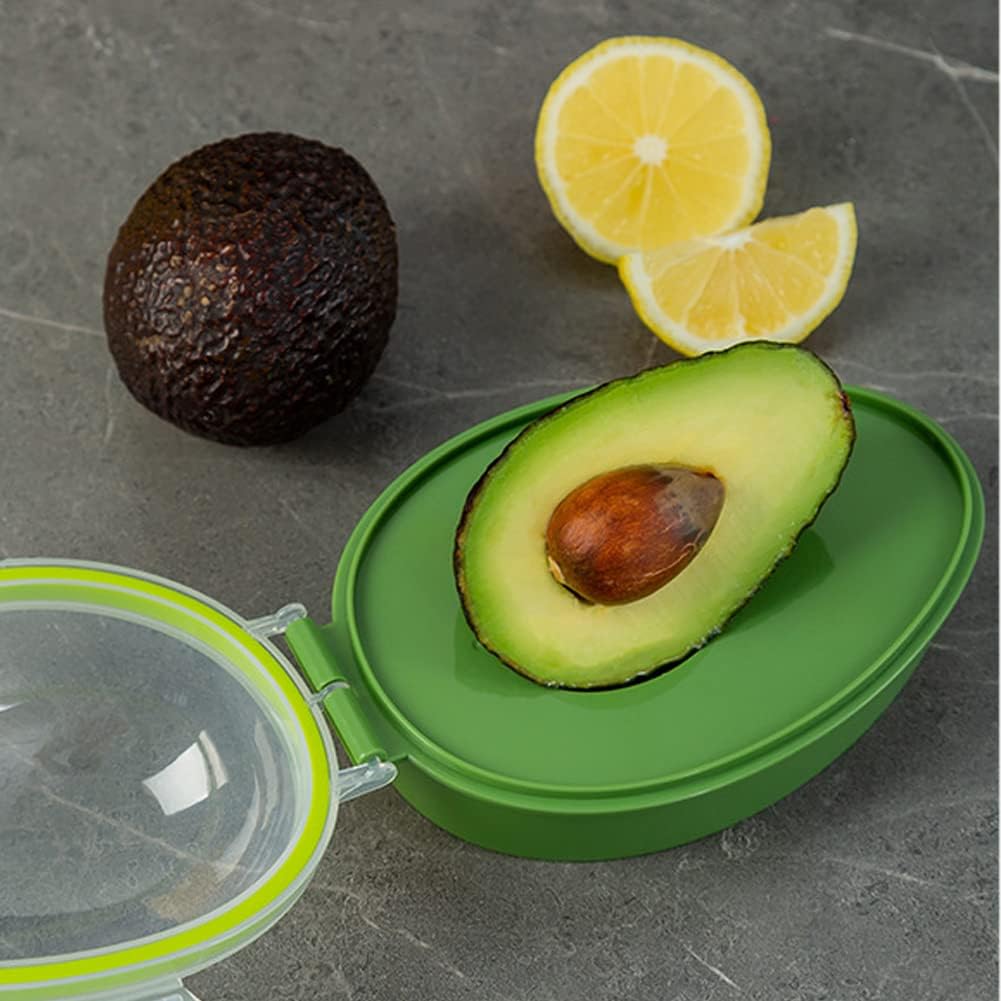 Avocado Storage Container, Reusable Avocados Saver Holder,Fruit Keeper Avocados-Keeper,Avocados-Fresh Saver for Refrigerator,Avocados-Storage Keep Your Avocado-Fresh for Days