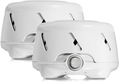 Yogasleep Dohm Uno White Noise Sound Machine, Real Fan Inside for Non-Looping White Noise, Sleep Aid, Office Privacy & Meditation for Adults & Baby, Registry Gift (White)