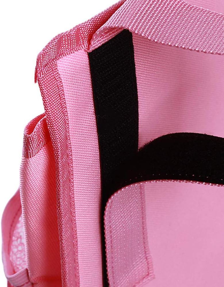 Createy Bedside Caddy Hanging Organizer Storage Bag Pocket for Bunk and Hospital Beds, College Dorm Rooms, Baby Bed Rails, Camp - 4 Pockets and 2 Hooks