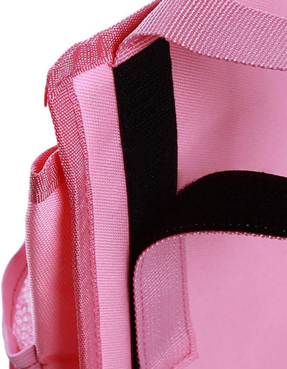 Createy Bedside Caddy Hanging Organizer Storage Bag Pocket for Bunk and Hospital Beds, College Dorm Rooms, Baby Bed Rails, Camp - 4 Pockets and 2 Hooks