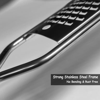 4-Pcs Pro Set Zester Grater Set, Cheese Grater with Razor-Sharp Stainless Steel Blade, Fine/Coarse/Extra Coarse/Slider Attachment