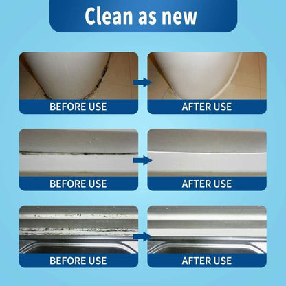 GELIVABLE Mold Mildew Cleaner Gel Household Cleaner for Wall Tiles Grout Sealant Bathroom Cleaning Home Kitchen Sinks Cleaning - 8 Fl.Oz(Pack of 1)