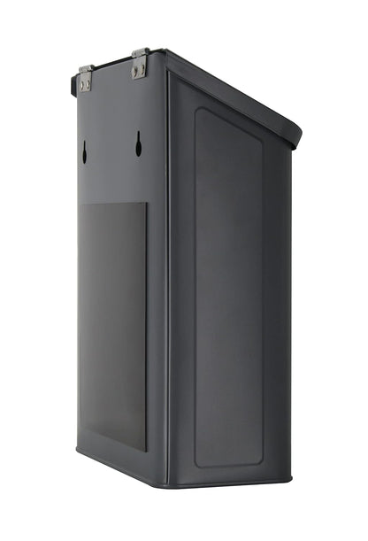 Magnetic Lint Bin, 2.5L Capacity, Stormy Gray, Wall Mounted, Satisfaction Guarantee