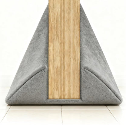 GDHOMM Door Draft Stopper for Bottom of Doors Weather Stripping Door Gap Filler Soundproof Size Adjustable 30"-36", Gray