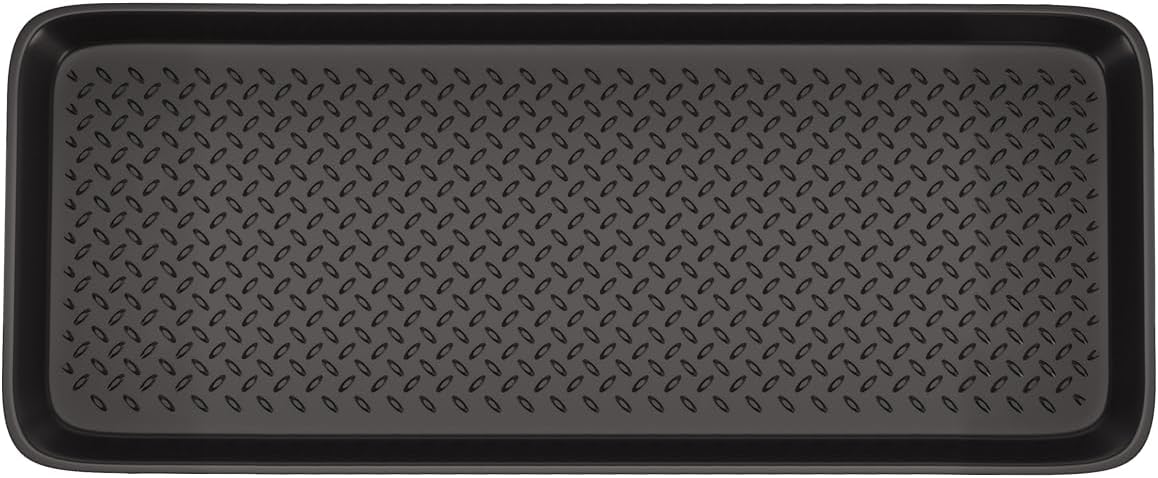 1 Pack Rubber Small Boot Tray for Entryway,Boot Mat,Shoe Tray,Shoe Mat for Indoor and Outdoor Use, 27.95"x 15.74" (Pack of 1)