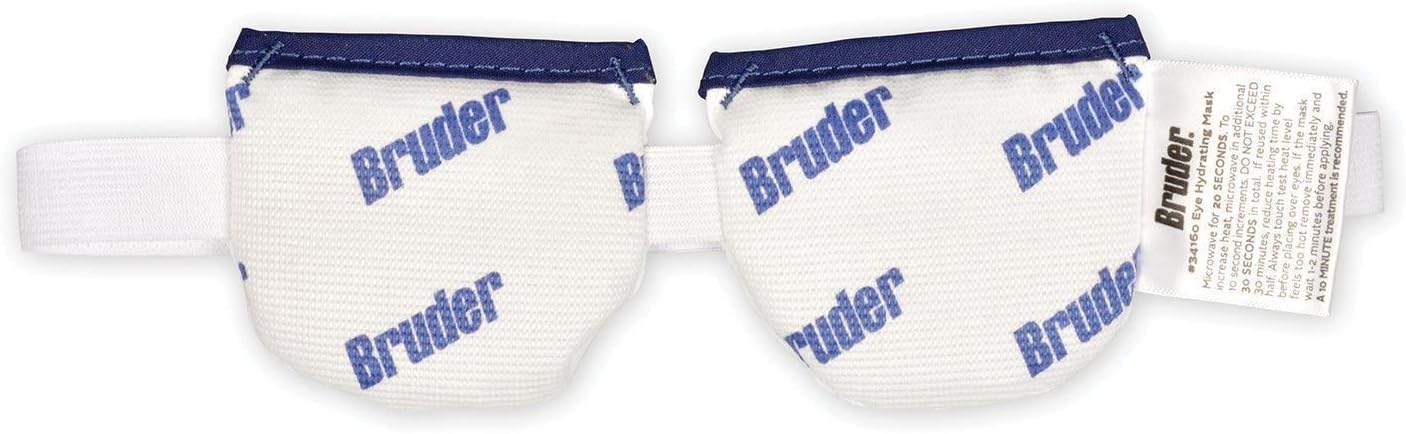 Bruder Dry Eye Care Bundle (Moist Heat Eye Compress/Hygienic Eyelid Sheets)