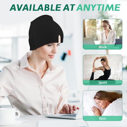 Migraine Relief Cap, Soothing Headache Ice Face Mask Products