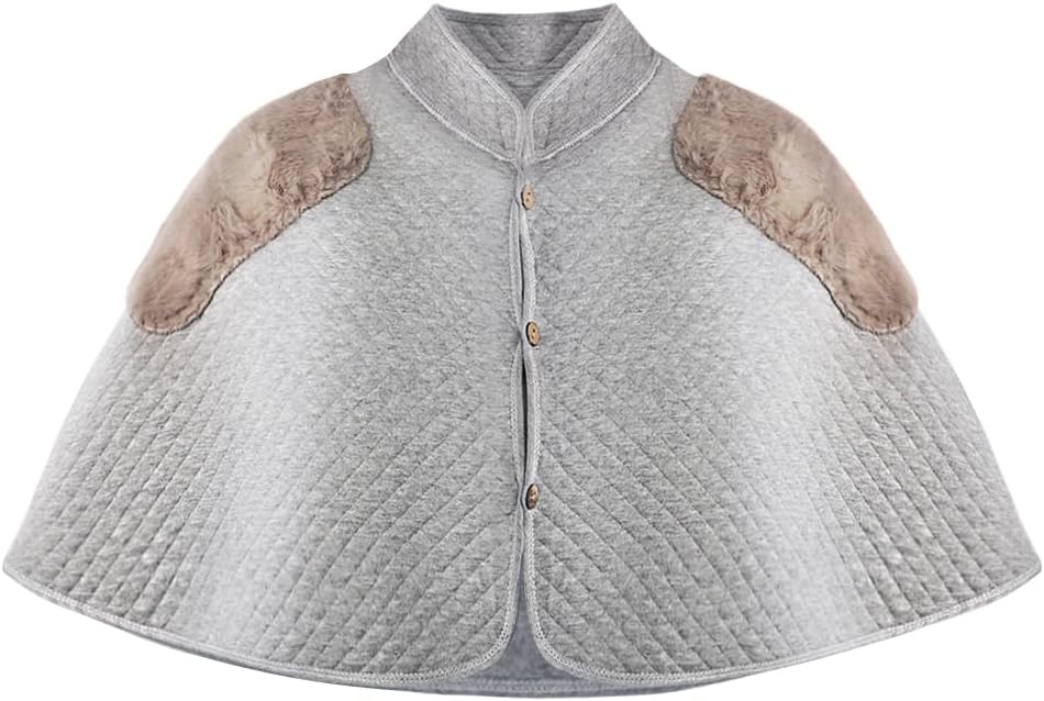 haozaikeji Women Thermal Shoulder Wraps Shoulder Support Warmer Heat Shawl Elderly Pregnant Warm Cape Pain Relief Arthritis