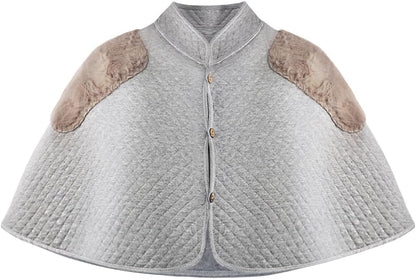 haozaikeji Women Thermal Shoulder Wraps Shoulder Support Warmer Heat Shawl Elderly Pregnant Warm Cape Pain Relief Arthritis