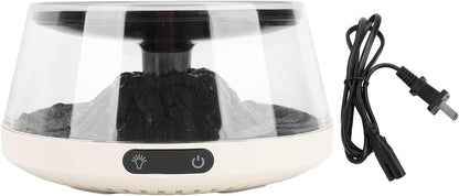 Coffee Mug Warmer with Auto Shut Off | Adjustable Temperature 50-80°C for Coffee/Tea/Milk | Volcanic Lava Illumination & Cup Sensing Technology | 66W Quick Heating, 8H Timer