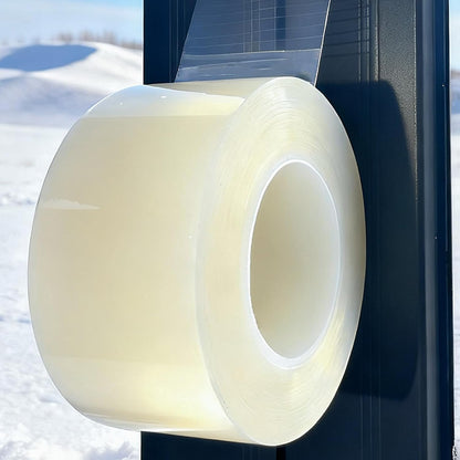 Window Sealing Tape, Window AC Insulation Tape, White 3 Inch x 65 FT | Waterproof Blocker for Cold Heat Air, Windproof, No Residue Strong adheisve