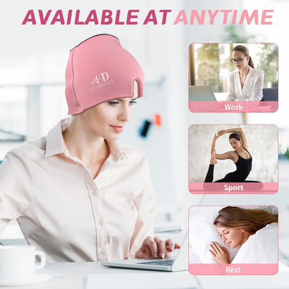 Migraine Relief Cap, Soothing Headache Ice Face Mask Products