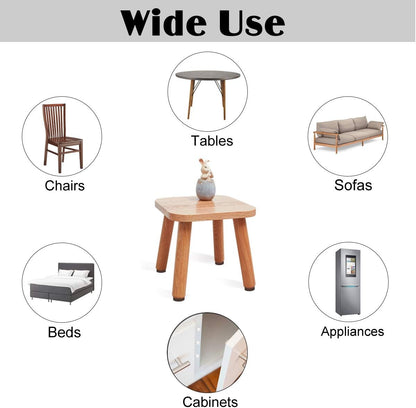 Felt Furniture Pads 300 Pieces, Furniture Pads for Hardwood Floors Black | Self-adhesive felt pads prevent scratches and noise, ideal for chair legs, suitable for hardwood floors and indoor furniture
