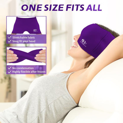 Migraine Relief Cap, Soothing Headache Ice Face Mask Products