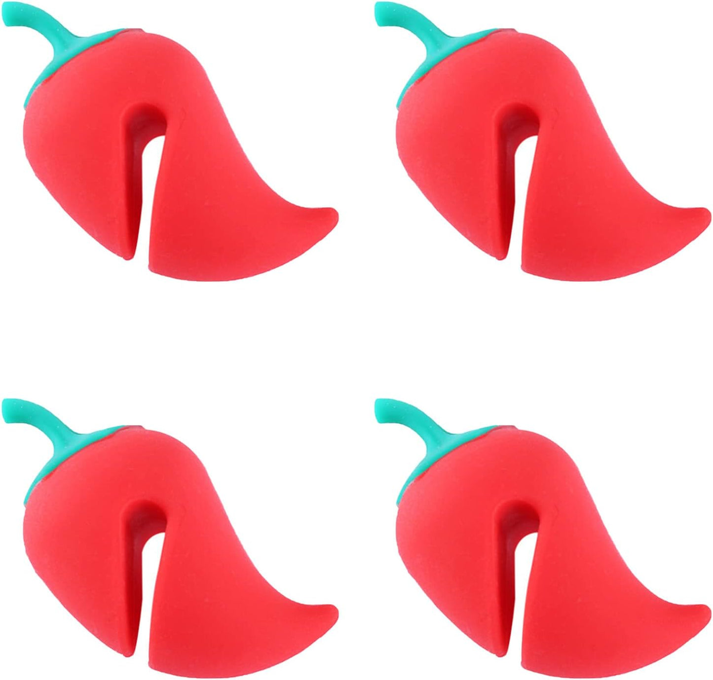 4 Pcs Spill-Proof Lid Lifter for Soup Pot,Pot Lid Holder,Boil Over Spill Stopper Silicone Spill Proof Lid Heat Resistant Pot Lid Holder Kitchen Cooking Gadgets (Multicolor)