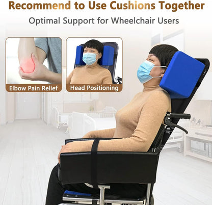 AOSSA Wheelchair Headrest Pillow, Neck Support Cushion for Recliner Chairs