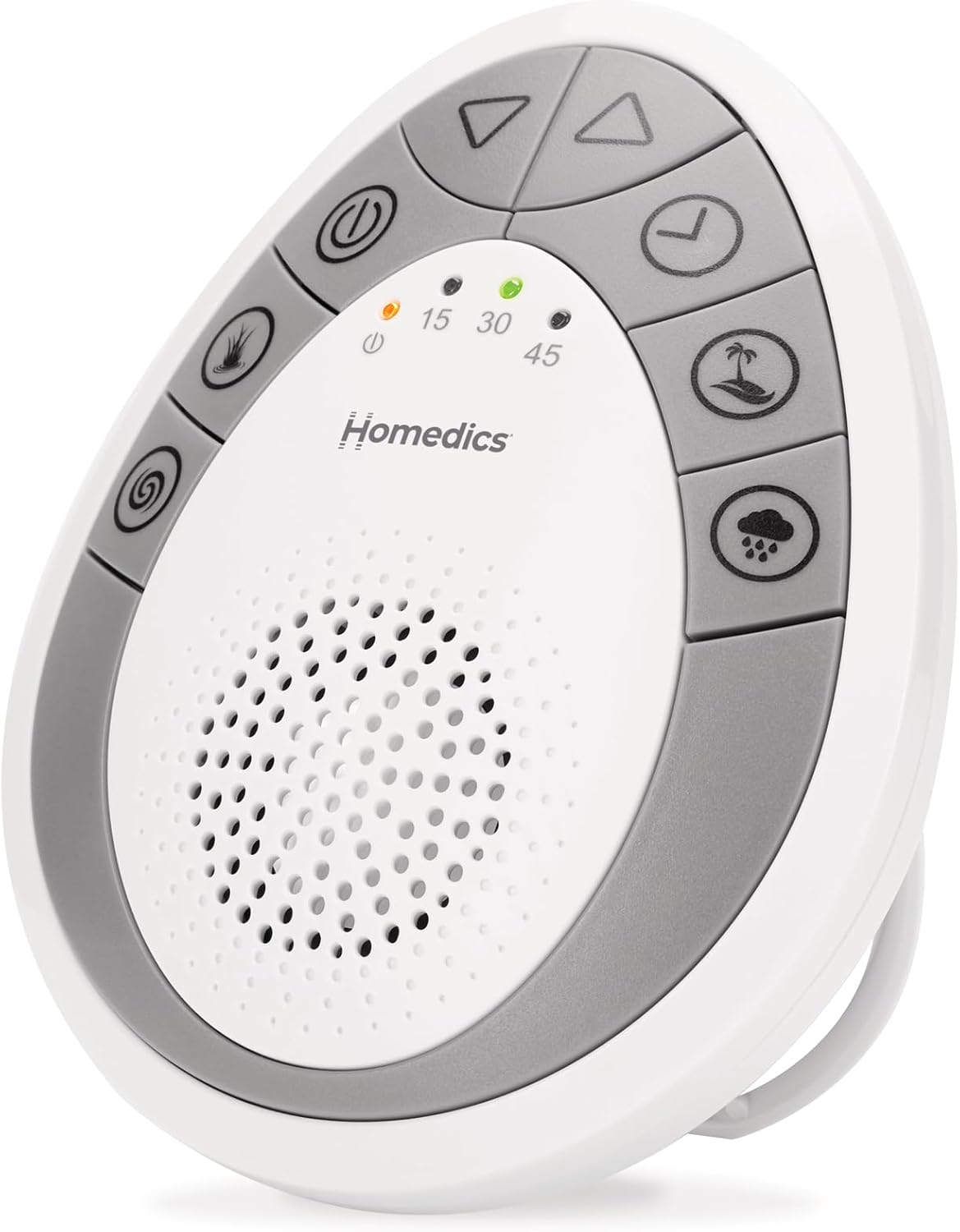 Homedics White Noise Sound Machine, Small Travel Sound Machine