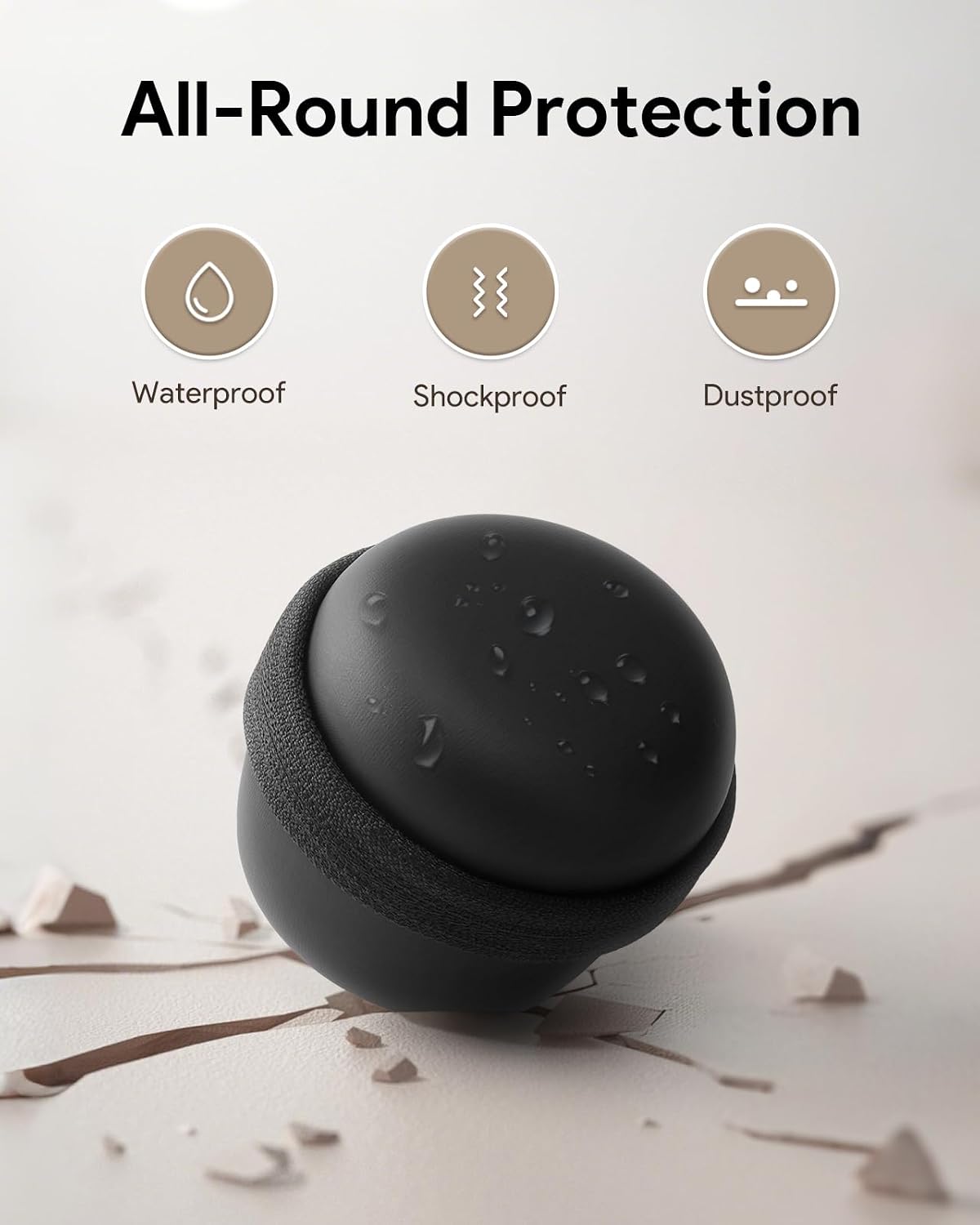 Carrying Case for Babelio White Noise Machine, Compact Travel Storage Bag | Mini Sound Machine Protective Case, Scratches Shockproof Waterproof, Only Case