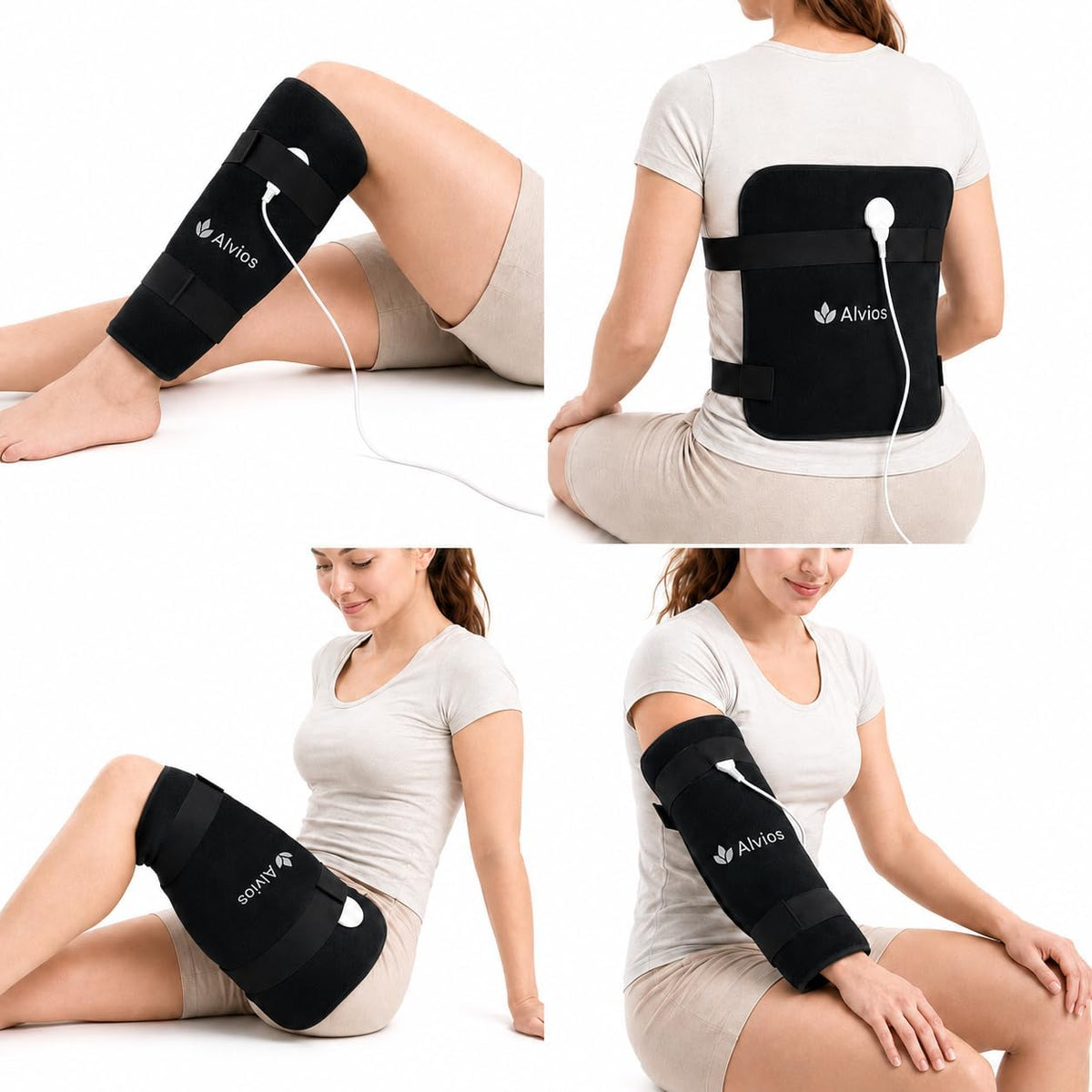 Hip Heating Pad for Hip Brace Sciatica Pain Relief, 16 x 14 in