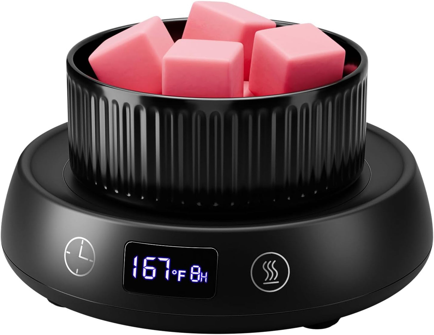 Candle Warmer,Wax Melt Warmer, Wax Warmer for Scented Wax, Wax Cube Burner | Wax Melter, 3 Temp Setting, 1-9H Auto Shut Off Timer, Electric Scented Wax Melter, Home Bedroom Office Use,Coffee Mug Warmer