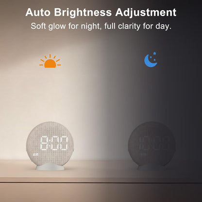 SolaceRise Super Loud Alarm Clock for Hearing Impaired Deaf